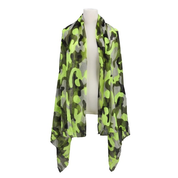 Women Voile Scarves Warm Four Seasons Camouflage Shawl - Camouflage 4 ...