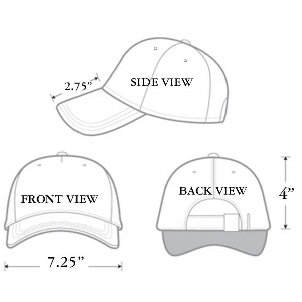 Two Tone 100% Cotton Stonewashed Cap Adjustable Hat Low Profile ...