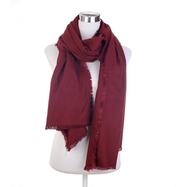 Women/Men Solid Colored Cashmere Wraps Blanket Shawl Scarf Wrapping ...