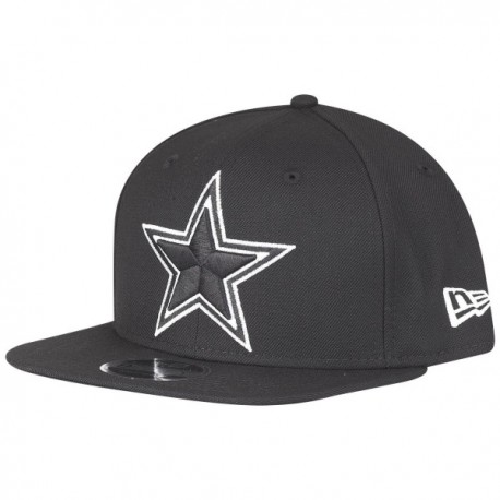 NFL Dallas Cowboys Black White Logo Snapback Cap 9fifty Limited Edition ...