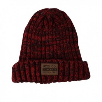 JIERKU crimson beanie Deep adult in Men's Skullies & Beanies