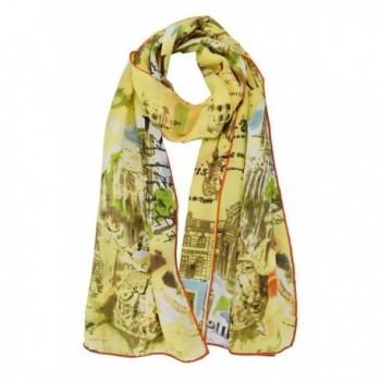 100% Luxurious Silk Scarf Claude Monet Famous Painted Scarves - Paris ...