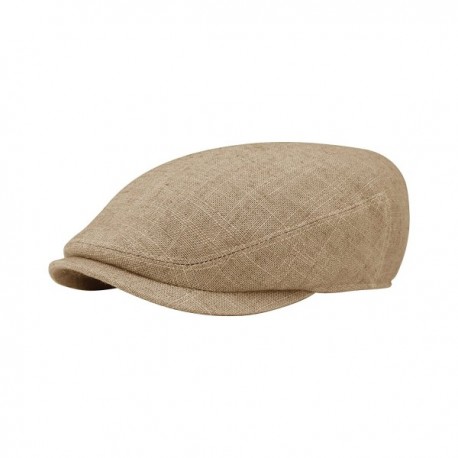 Unisex Linen Ivy Cap-2145 - Mocha - CH11WUAQJD1