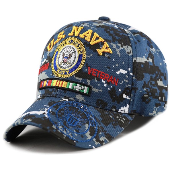 Official Licensed U.S. Military Vietnam Veteran Ribbon Cap - Blue ...