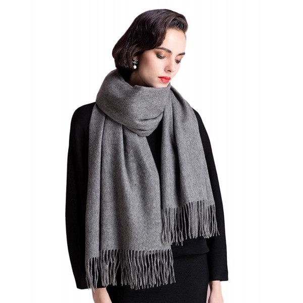 Cashmere Scarf Soft Wool Wraps Shawls Stole Winter Scaves for Men Women ...