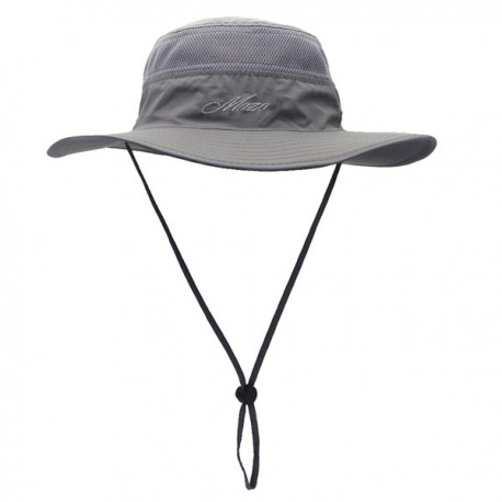 Camping Hat Outdoor Quick-Dry Hat Sun Hat Fishing Cap - Dark Grey ...