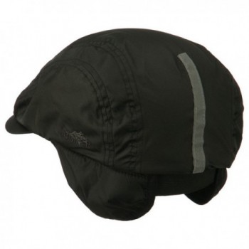 Fleece Earflap Ivy Cap Black