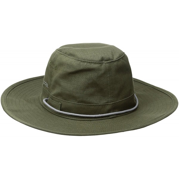 Men's The Traveler Wide brimmed Adventure Hat - Olive - C912BDSJ8EX