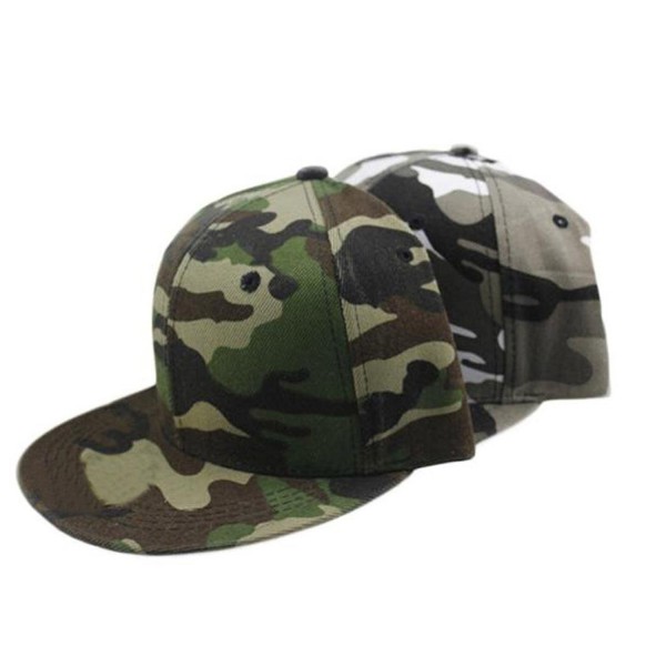 Unisex Baseball Cap Snapback Caps Hip Hop Hats [Camouflage] - A_green ...