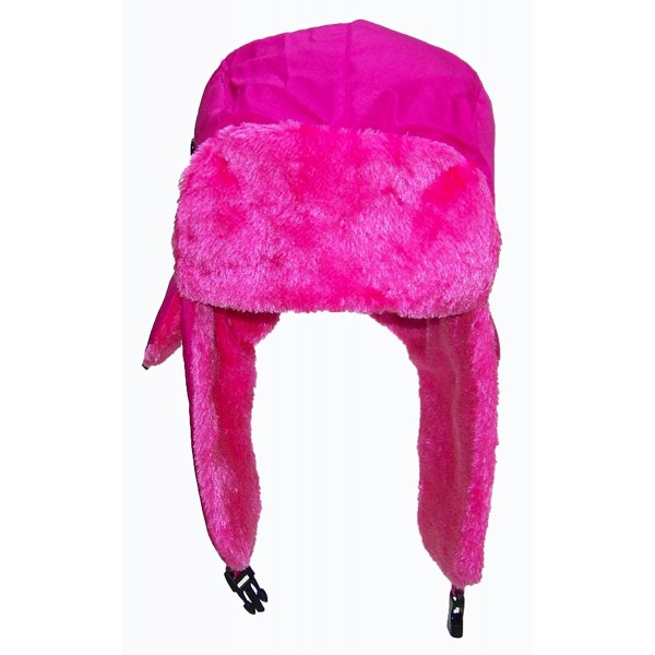 Lightweight Neon Russian/Trooper Faux Fur Hat(One Size) - Pink ...