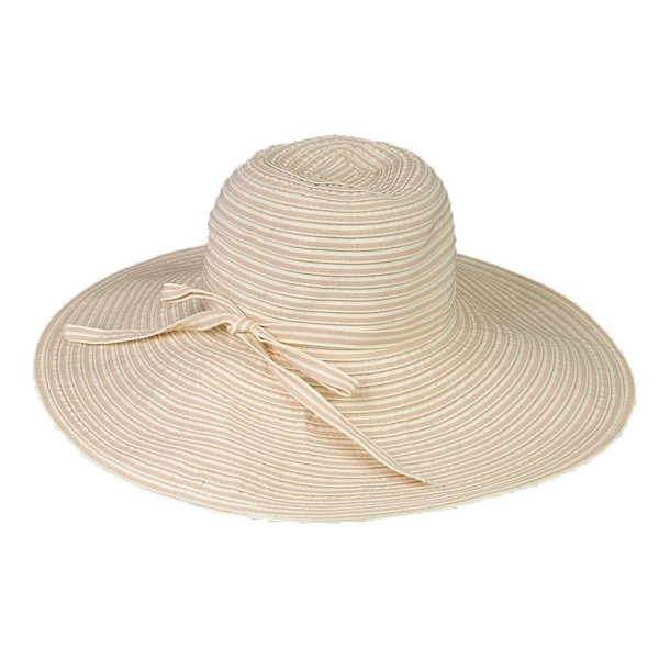 UPF 50+ Protective Packable Striped Travel Hat- 4